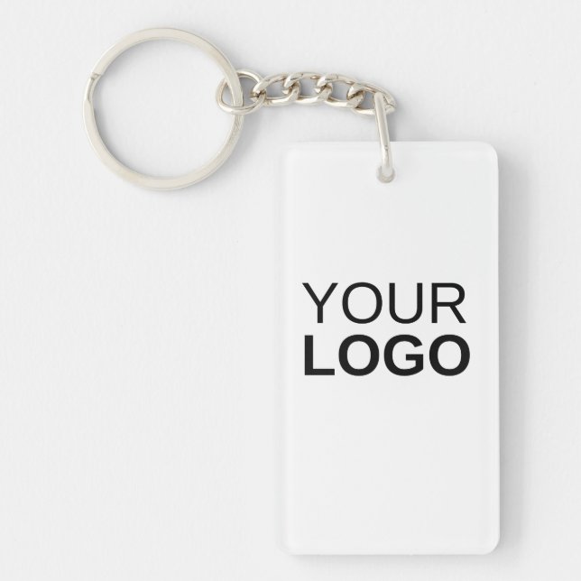 Llavero Keychain acrílico, Rectángulo (doble cara) Keychai (Frente)