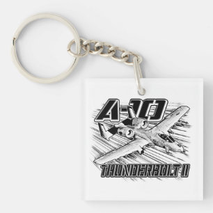 Llavero Keychain Acrylic Keychain A-10 Thunderbolt II