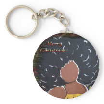 Keychain afroamericano