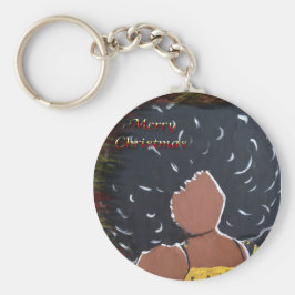 Llavero Keychain afroamericano