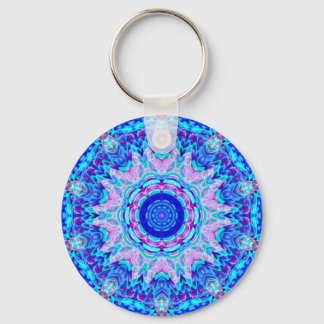 Llavero Keychain aleidoscope rosa azul
