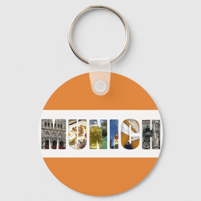 Llavero Keychain Alemania de Munich (Anverso)