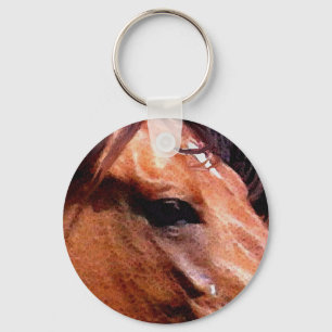 Llavero Keychain, amante del equino de los ojos de España