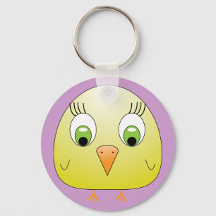 Llavero Keychain amarillo pollo B