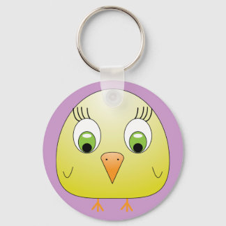 Llavero Keychain amarillo pollo B