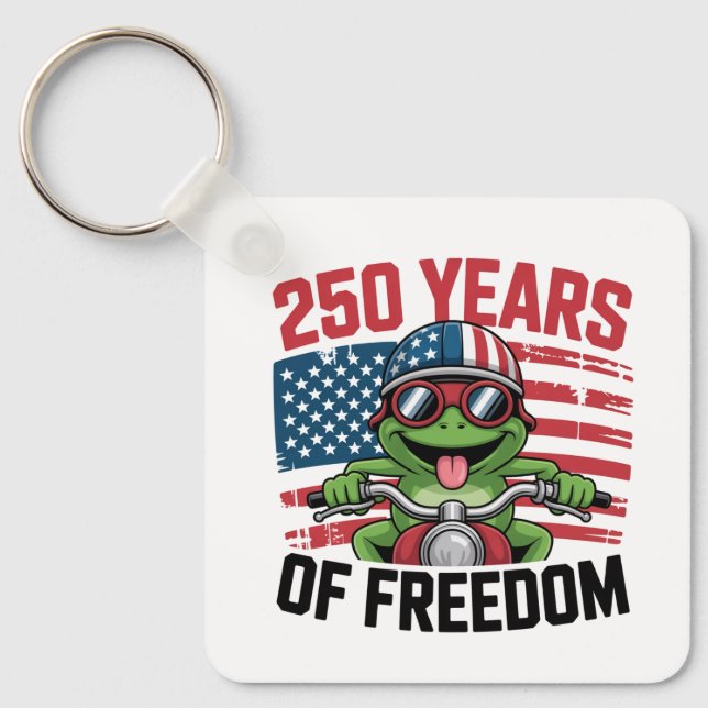 Llavero Keychain-America Patriotic 250th Anniversary (Anverso)