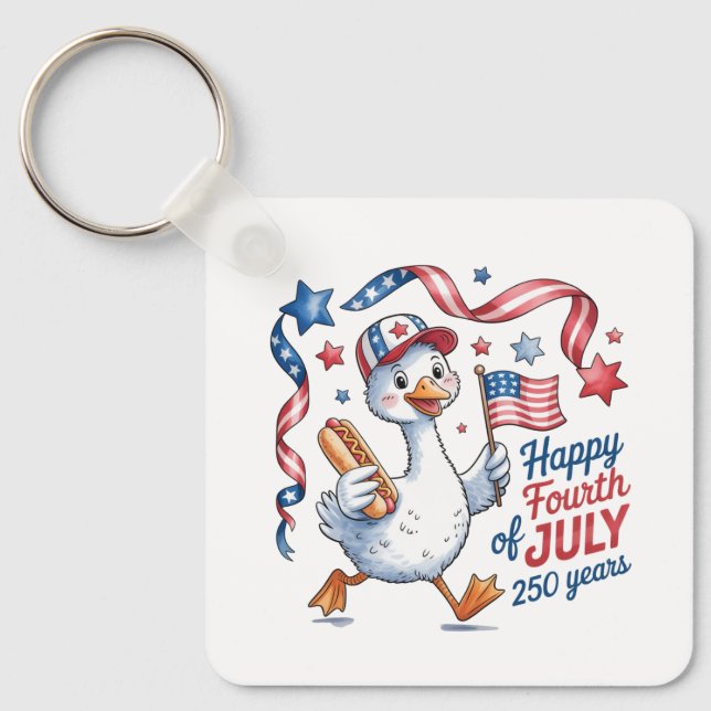 Llavero Keychain-America Patriotic 250th Anniversary (Anverso)