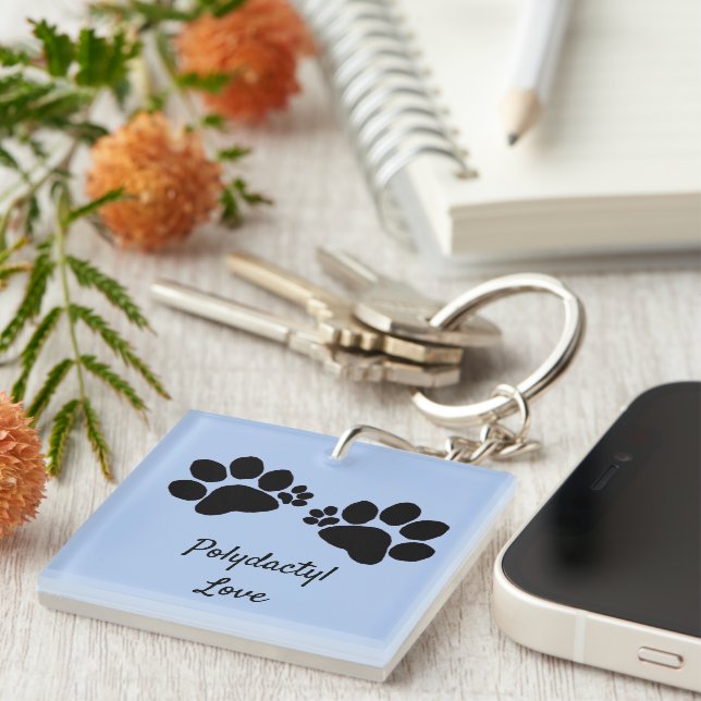 Llavero Keychain - Amor polidáctil (Frente Derecha)