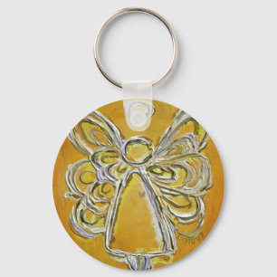 Llavero Keychain Angel Amarillo