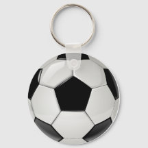 Keychain (Anillo de claves) de bolas de fútbol bla