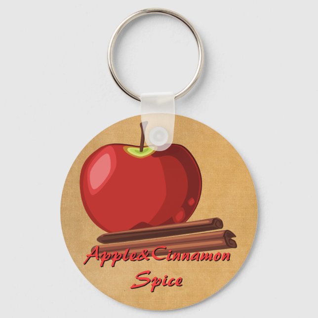 Llavero Keychain Apple Cinnamon Spice (Anverso)