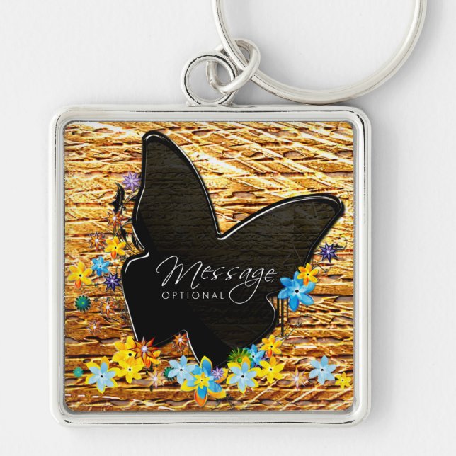 Llavero Keychain Art 25 de mariposa (Frente)