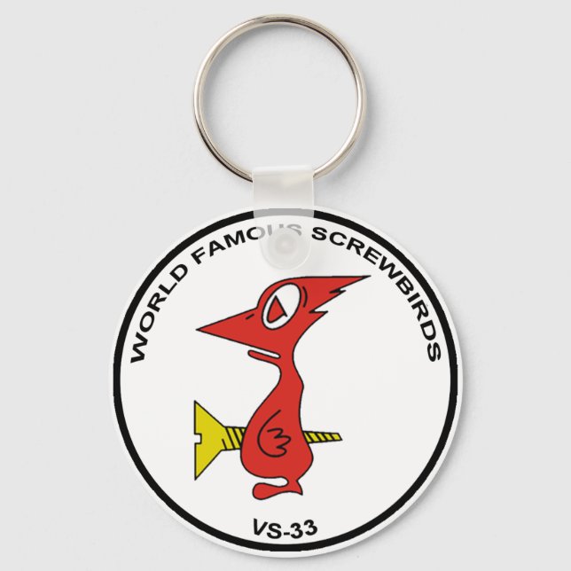 Llavero Keychain, AVES DE PANTALLA VS-33 (Anverso)