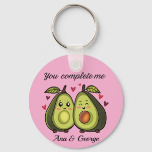 Llavero Keychain avocado love