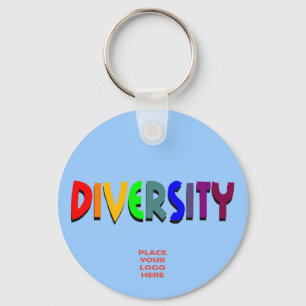 Llavero Keychain Baby Blue, Personalizado de la diversidad