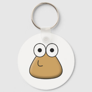 Llavero Keychain - Baby Pou feliz