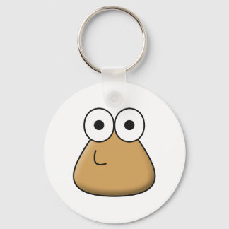 Llavero Keychain - Baby Pou feliz