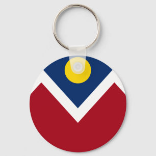 Llavero Keychain (Bandera de Denver (Colorado)