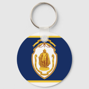 Llavero Keychain, bandera de la ciudad de Springfield (Mas
