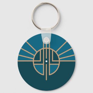 Llavero Keychain, bandera de Lincoln (Nebraska)