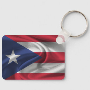 Llavero Keychain Bandera de Puerto Rico
