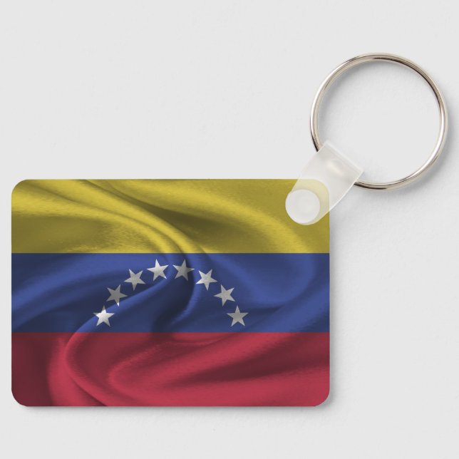 Llavero Keychain Bandera de Venezuela (Anverso)