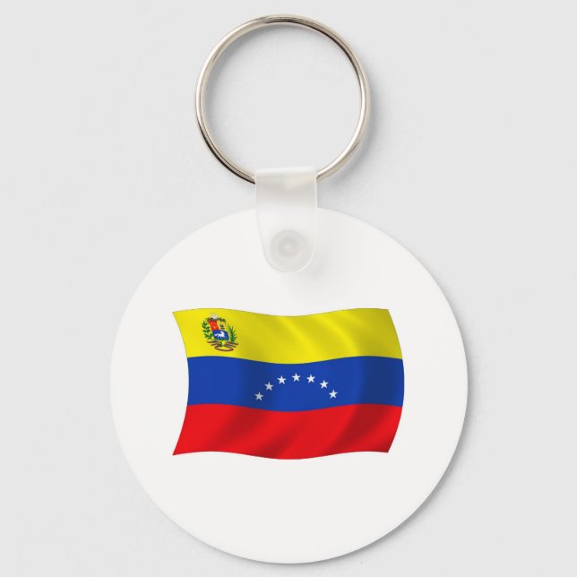 Llavero Keychain Bandera de Venezuela (Anverso)