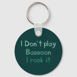 Llavero Keychain Bassoon Rock It