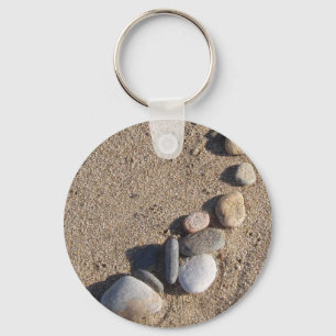 Llavero Keychain Beach and Pebbles