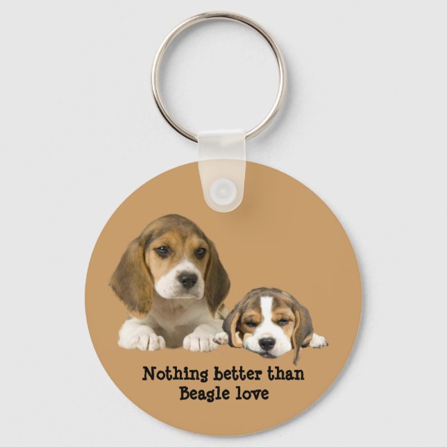 Llavero Keychain Beagle Buddies (Anverso)