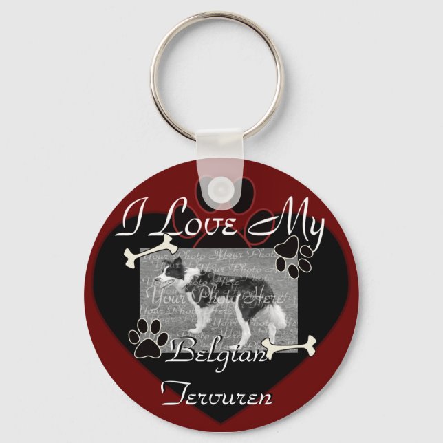Llavero Keychain belga Tervuren (Anverso)