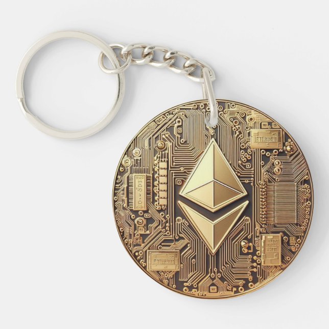 Llavero Keychain BitCap Ethereum (Frente)