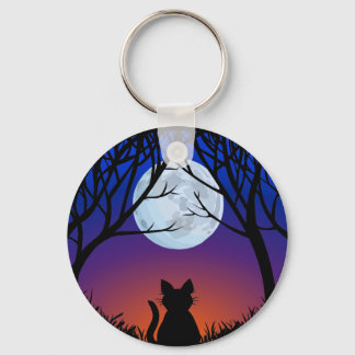 Llavero Keychain Black Cat Regalos Mascotas Keychain