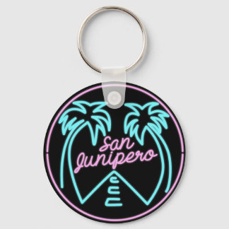 Llavero Keychain Black Mirror de San Junipero