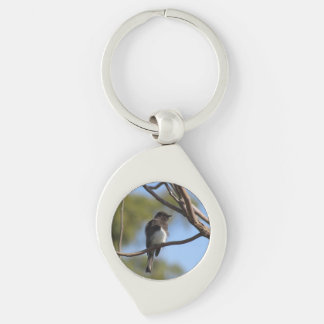 Llavero Keychain - Black Phoebe