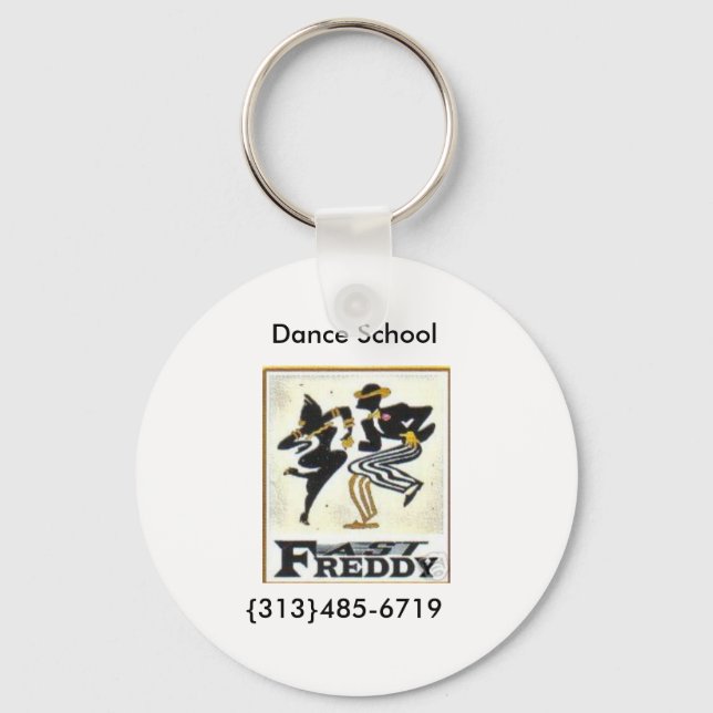 Llavero Keychain blanco (Anverso)