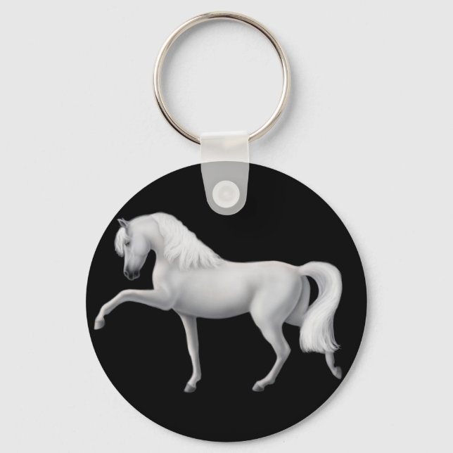 Llavero Keychain blanco andaluz (Anverso)