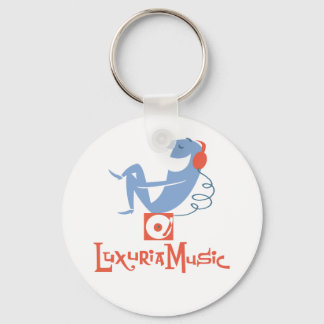 Llavero Keychain blanco de LuxuriaMusic