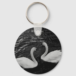 Llavero Keychain Boda Swan