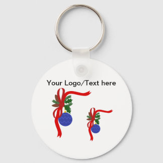 Llavero Keychain botón navidades
