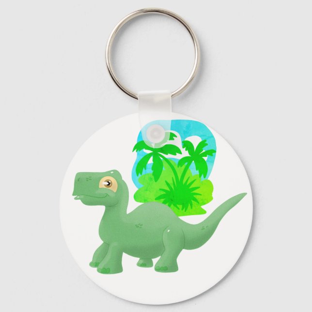 Llavero Keychain Brontosaurus (Anverso)