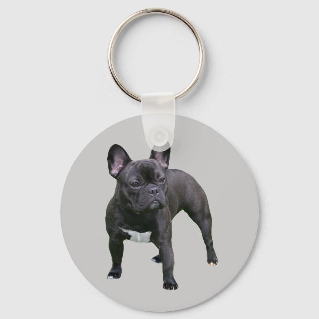 Llavero Keychain Bulldog francés (Anverso)