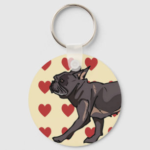 Llavero Keychain - Bulldog francés