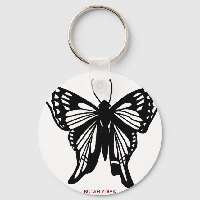 Llavero Keychain BUTAFLYDIVA (Anverso)