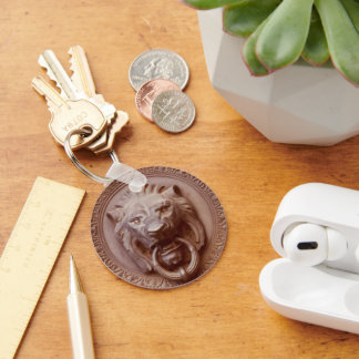Llavero Keychain - Cabeza de león