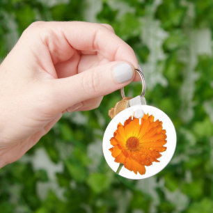 Llavero Keychain - Calendula en Stem