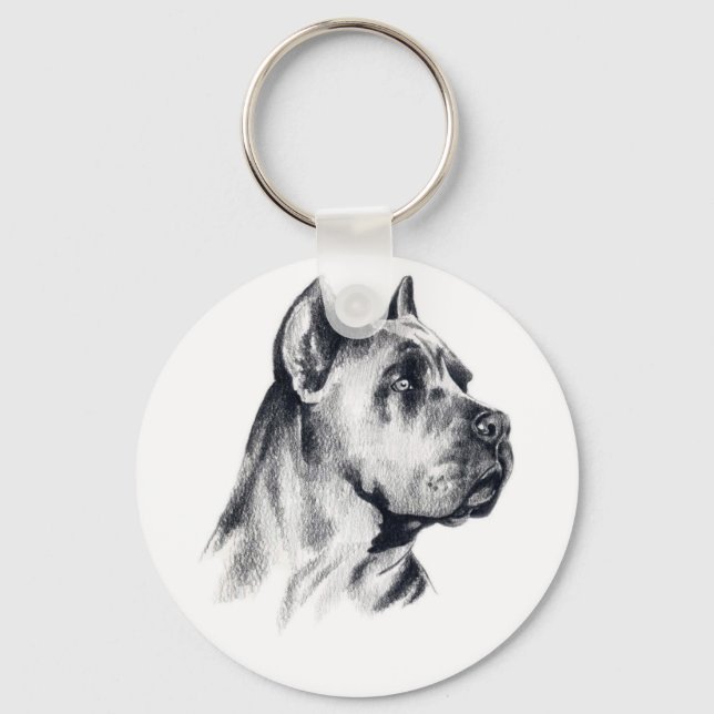Llavero Keychain Cane Corso (Anverso)