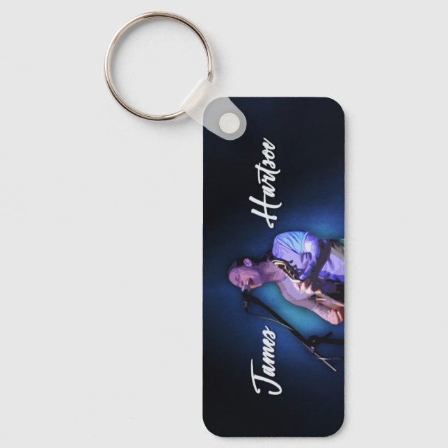 Llavero Keychain - Canto de James Hartsoe Music (Anverso)