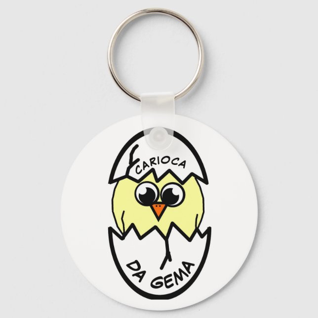 Llavero Keychain Carioca da Gema (Anverso)