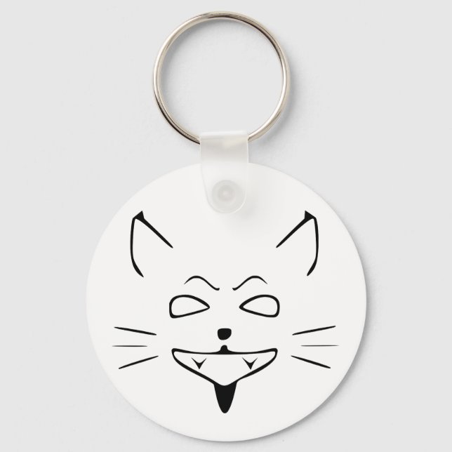 Llavero Keychain Cat de Cheshire (Anverso)